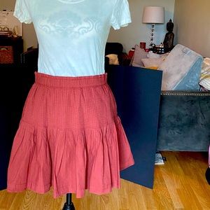 Anthropology pleat skirt . Size S NWT